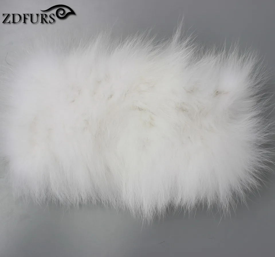 FXFURS 2020 Новинка реальная фотосессия трикотажная Теплая повязка на голову для
