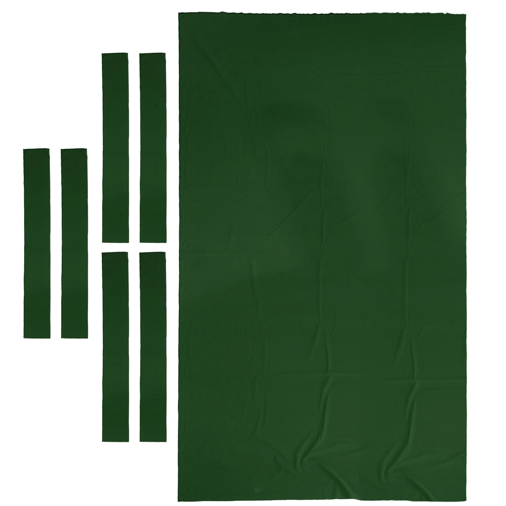 Green 2.8x1.5m 9ft 9 ft Professional Pool Table Felt Snooker Accessories Billiard Table Cloth Felt for 9ft Table For Bars Clubs Hotels Used Wool - Цвет: Green 2.8x1.5m 9ft