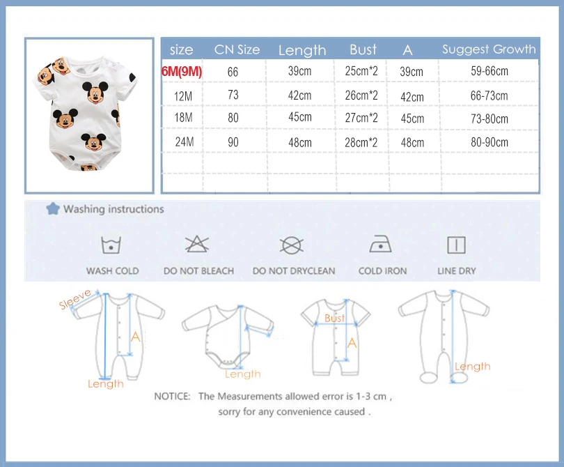 Летняя и весенняя Милая одежда из хлопка боди с короткими рукавами для новорожденных девочек и мальчиков, боди с героями мультфильмов, комплект верхней одежды из 3 предметов