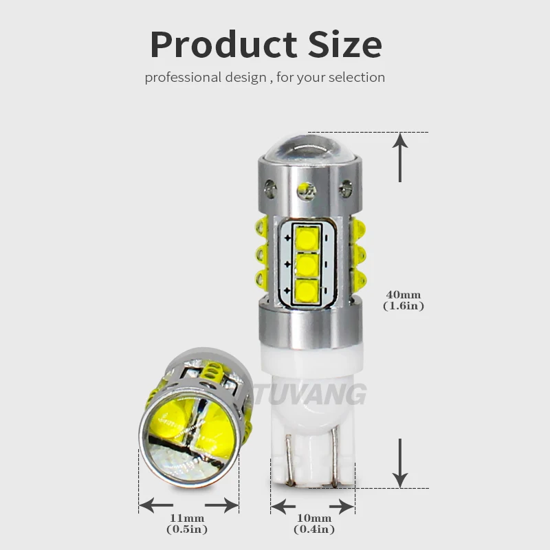 2x Высокая мощность T10 194 920 912 921 168 светодиодный 70 Вт экстремально яркий 14 CREE чип XB-D лампы для парковки автомобиля резервный Реверс широкие фары