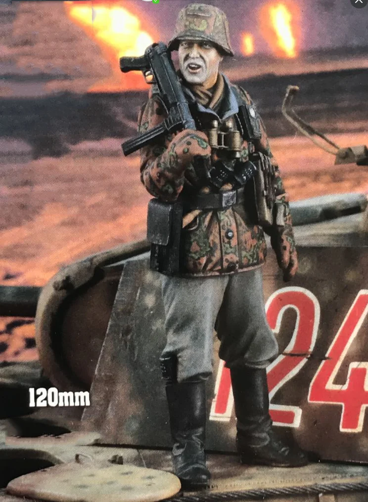 

1/16 Assembly Resin Figure Kit Soldier