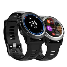 Venda quente H1 android 4.4 relógio Inteligente à prova d’ água de 1.39 polegadas mtk6572 SmartWatch para android iPhone suporte 3G wifi GPS GSM SIM WCDMA
