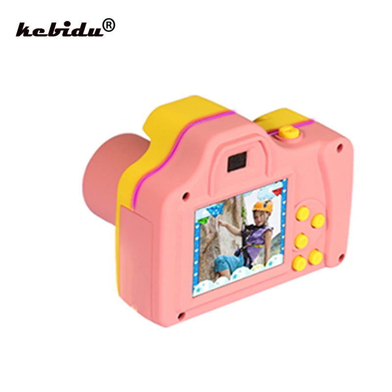 

kebidu Children Camera Digital Kids 1.77 Inch Mini LSR Cartoon Camcorder Video Recorder Gift for Kids Learning Photograph Toys
