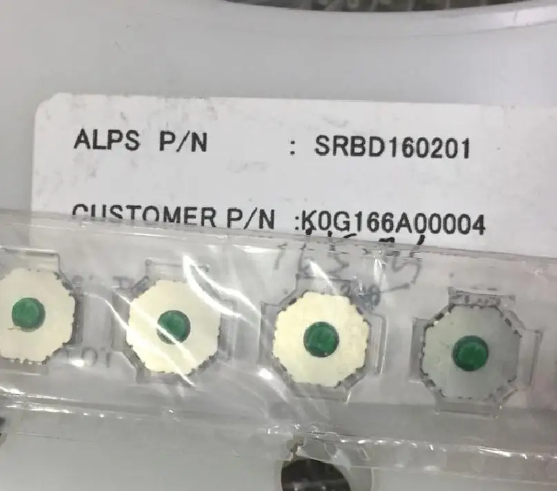 10 шт./лот ALPS SRBD160201 патч поворотный переключатель, 6 передач, вращение на 360 градусов