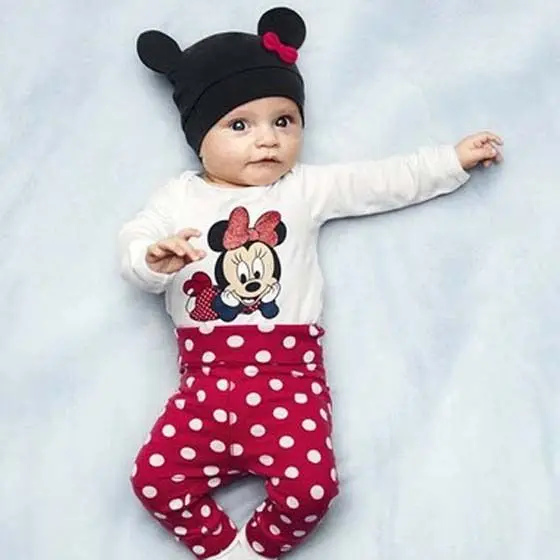 2015 New Fashion Baby Boy Clothing Set (Romper+Hat+Pants) Infant Newborn Baby Girls Clothes Suit Roupas De Bebe Jumpsuit - Image 3