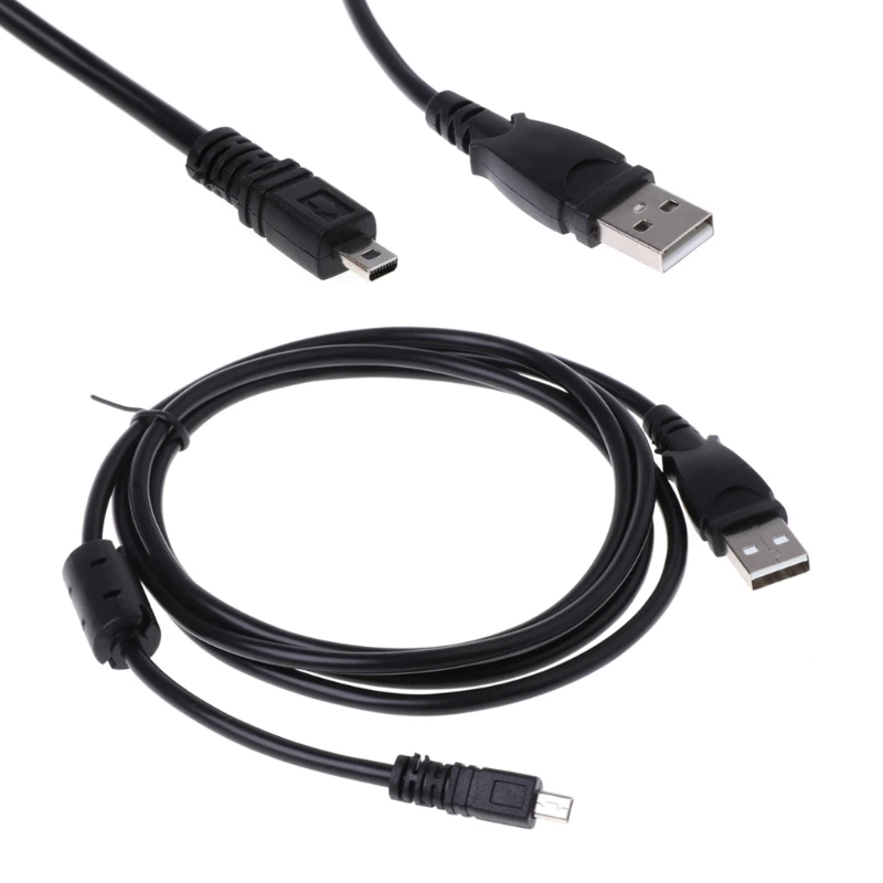 Камера USB кабель для передачи данных UC-E6 шнур 1,5 м для Nikon Sanyo Pentax с магнитным кольцом