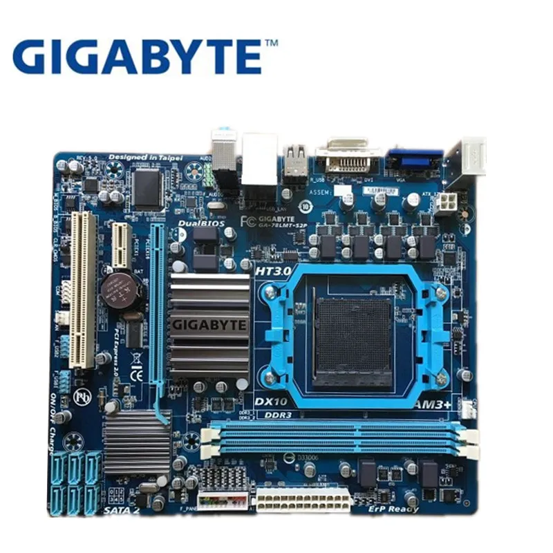 Gigabyte GA-78LMT-S2P Socket AM3 AMD mATX Motherboard 78LMT-S2P