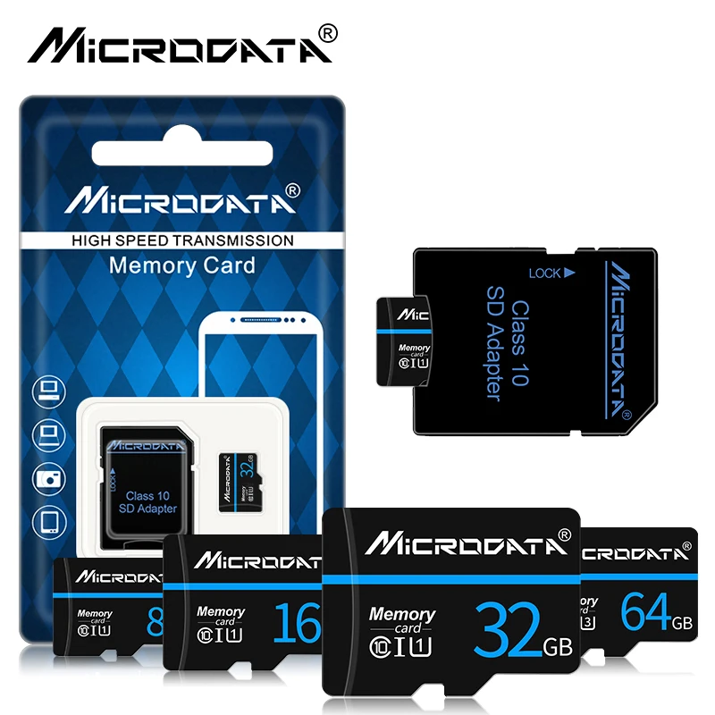 Высококачественная карта памяти Microsd 64 Гб 128 ГБ 32 ГБ 16 ГБ 8 ГБ 4 ГБ карта Micro SD класс 10 SDXC/SDHC флэш-карты TF