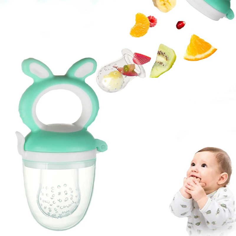 Baby Teether Cute Nipple Fruit Food Mordedor 4 12 Months Rumia Baby
