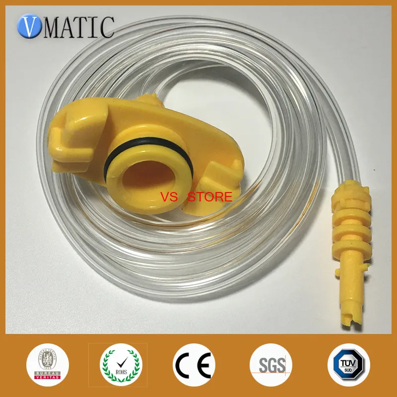 Free Shipping EFD Quality 30/55cc ml Pneumatic Syringe Barrel Valve