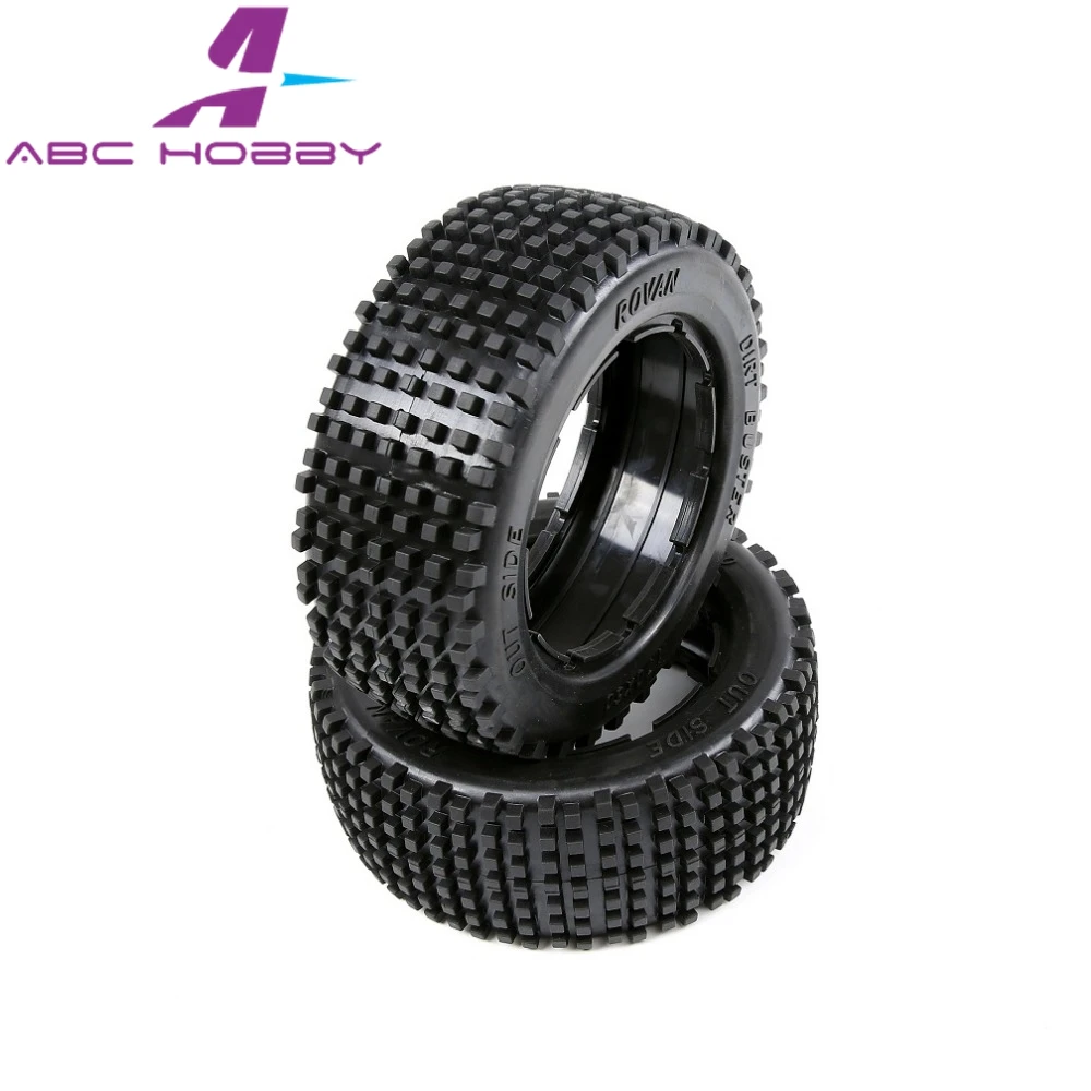 

HPI RACING/KM HPI 5B 5T 5SC LOSI TDBX FS racing MCD SLT/LT/4WD 1/5 5B front pin tyres set