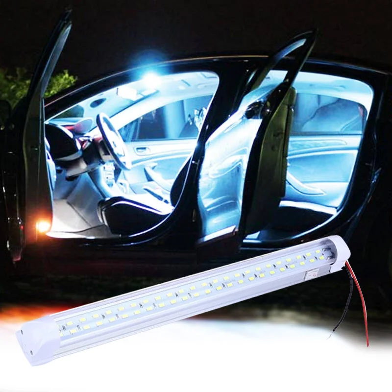 

Universal DC24V Car Reading Light Super Bright Car Vehicle Interior Light Dome Festoon Dual Row LED lamp