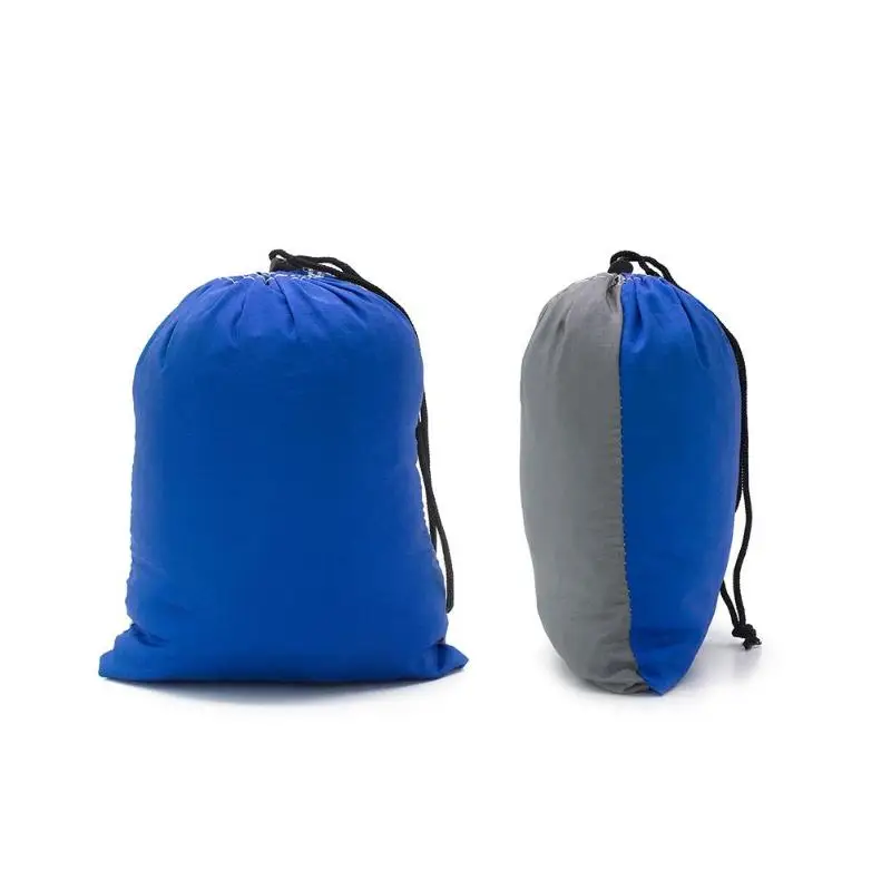 Двойной человек нейлоновый гамак материал для взрослых Кемпинг Туризм уличный рюкзак путешествия выживания Охота спальная кровать качели
