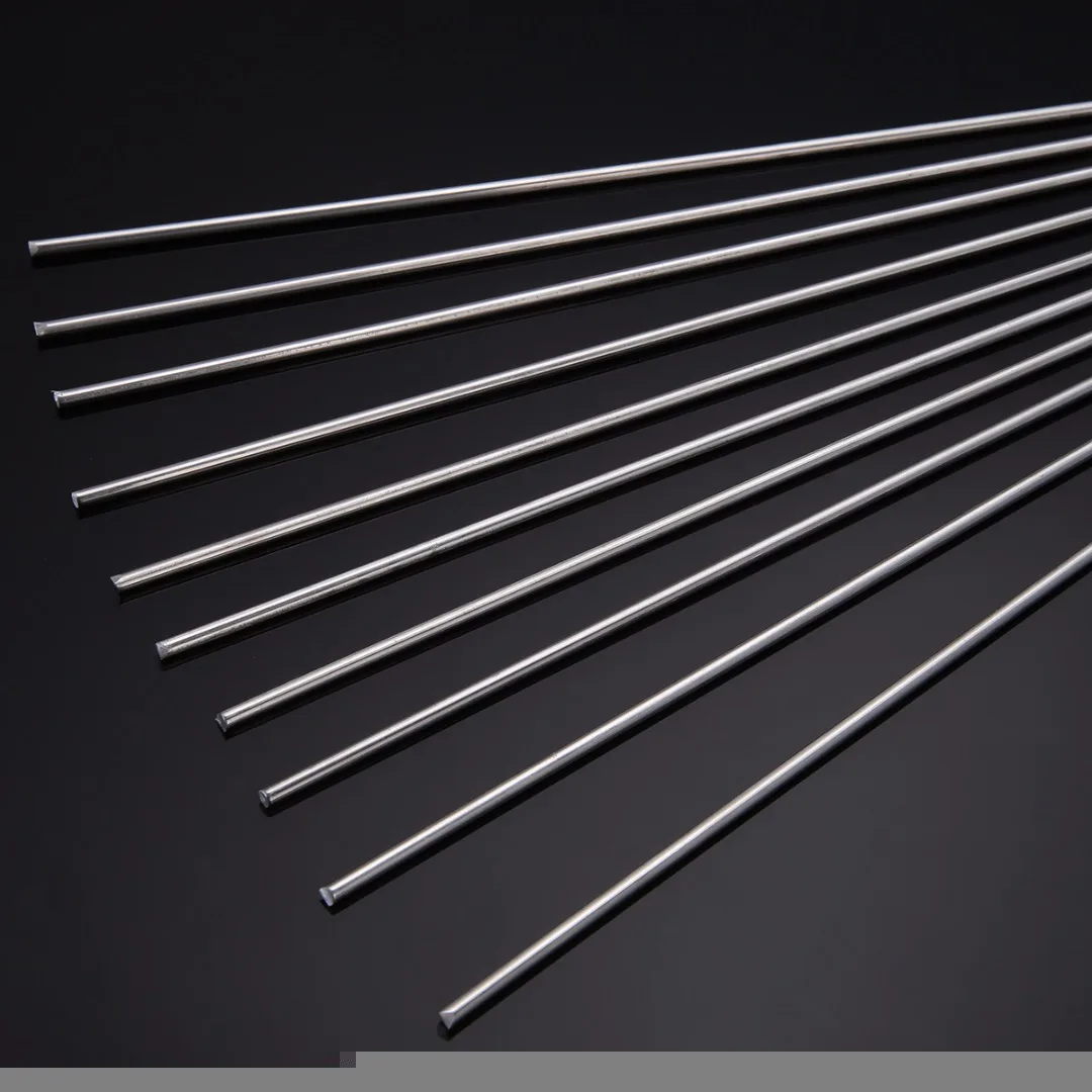 10pcs Aluminum Magnesium Welding Rods Low Temperature Welding Sticks With Corrosion Resistance 2mmx450mm Mayitr