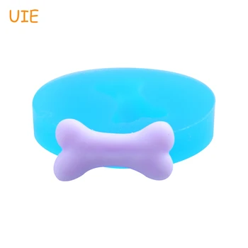 

QYL063U 18.7mm Bone Cookie Flexible Silicone Mold - Cake Decorating, Fondant, Candy, Gum Paste, Resin, Fimo Clay, Biscuit, Icing