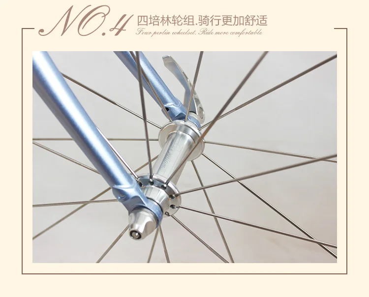 Top 700C road bike 27 speed bike retro bicycle CR-MO frame / fork city bike other colors can be customized 16 Top 700C road bike 27 speed bike retro bicycle CR-MO frame / fork city bike other colors can be customized 16
