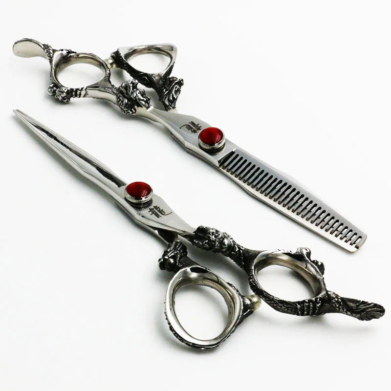 VICMOVE 6 дюймов Профессиональные Парикмахерские ножницы набор резка + филировочные