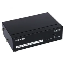 Высококачественный MT-VIKI Maituo 1 вход 4 Выход распределитель BNC коробка 4 способ BNC дистрибьютор 104BC