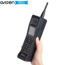 Роскошный Ретро телефон KR999 2,2 дюйма 4500 мАч большой аккумулятор банк питания Мобильный телефон Две сим-карты Фонарь FM радио классический мобильный телефон