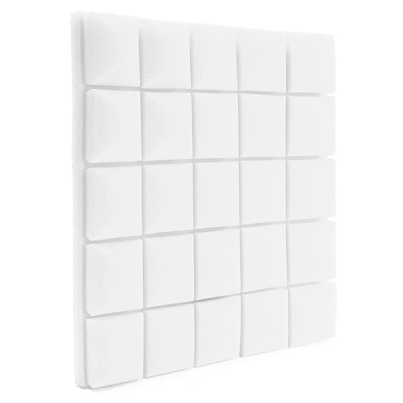 4x-500x500x50mm Soundproof Foam Panels Acoustic