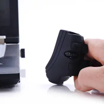

Portable USB 2.4G Wireless Mini Finger Rings Mouse Chargeable Optical Bluetooth PC Mice