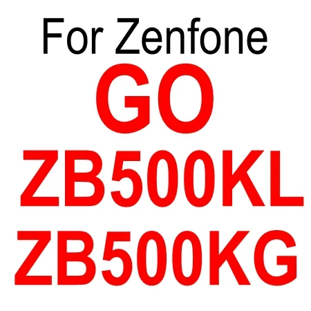 Закаленное стекло для asus zenfone 2 Laser ZE500KL ZE551KL ZE551ML GO ZB500KL ZB500KG Selfie Max Live 5 Peg asus 3 z00sd z00vd z00ed - Цвет: ZB500KL ZB500KG