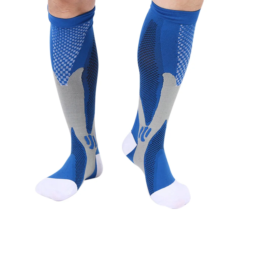 

Men Compression Socks Orthopedic Support Stockings Calf Guard Protector for Running Football Skiing ALS88