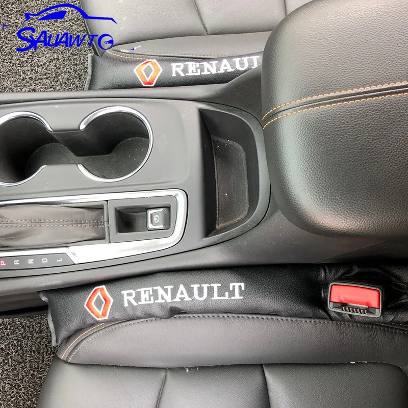 

2X Seat Gap Filler Soft Pad Padding Spacer For renault megane 2 3 duster logan Euro clio captur Fluence Kangoo Car Styling