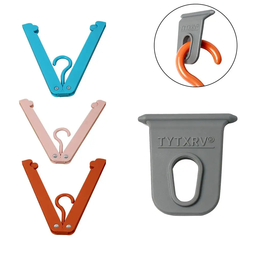 

Clothes Hanger Space Saving Hanger RV Awning Accessory Awning Shoes Cap Hanger Hook Closet Organizer Storage Rack Outdoor Hook