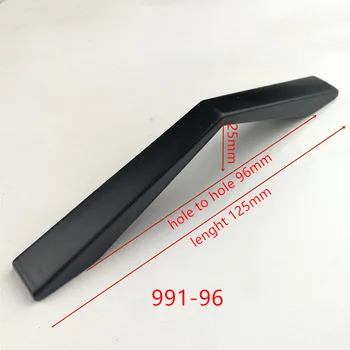 

Zinc Alloy Black Cabinet Handles American style Kitchen Cupboard Door Pulls Drawer Knobs Fashion Furniture Handle 991-96
