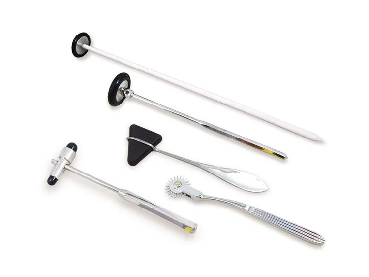 Percussion Hammer Set 5 IN 1 Medical Neurological Massager Hammer Multifunctional Percussor Diagnostic Reflex Stethoscope medical reflex hammer