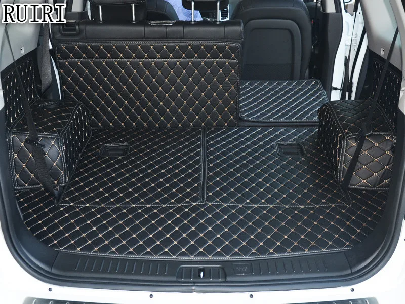

Free shipping! Special trunk mats for Chevrolet Captiva 7 seats 2018-2006 waterproof cargo liner boot carpets for Captiva 2015