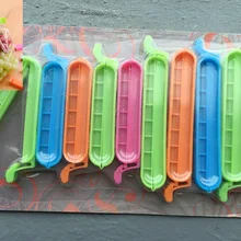 10 шт./партия зажимы для пакетов зажим для уплотнения пластиковые сумки Ziplock клип для домашнего хранения еды помощник сумка для закусок хранения