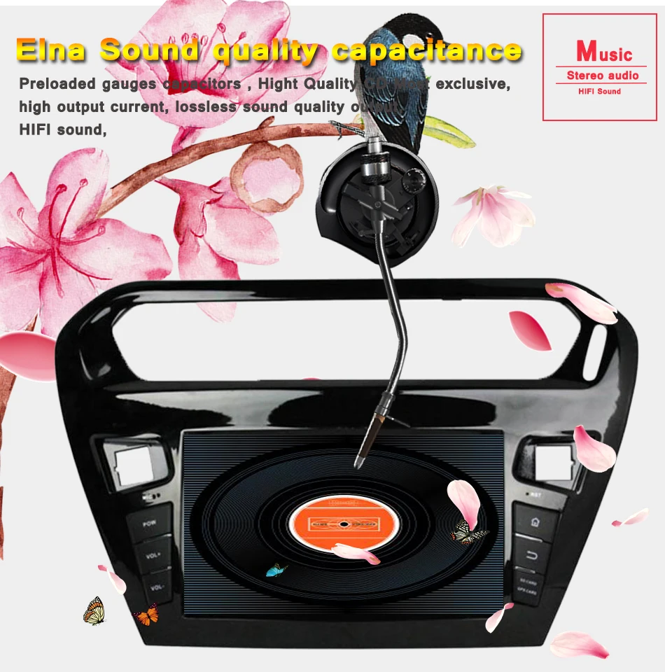 Discount 4GB RAM Android 9.0 Octa Core Car Dvd Player For PEUGEOT 301 2013-2016-2018 Ips Touch Screen Head Units Tape Recorder Map Radio 10