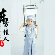 Little Scholar Ning Cai Chen такой же дизайн для маленького мальчика древнекитайский Карнавальный Костюм выставочный костюм для мальчика