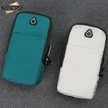 KISSCASE, спортивный чехол для телефона, нарукавник, ткань, на молнии, для фитнеса, для бега, сумка на руку, карман на талию, нарукавник для мобильного, универсальный, смартфон
