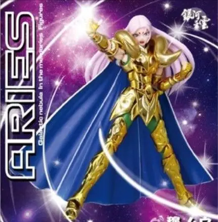 

Saint Seiya / galactic nebula / Cloth Myth EX /  Aries mu Gold Saint / with Metal sun angle and head KIKI / free shipping