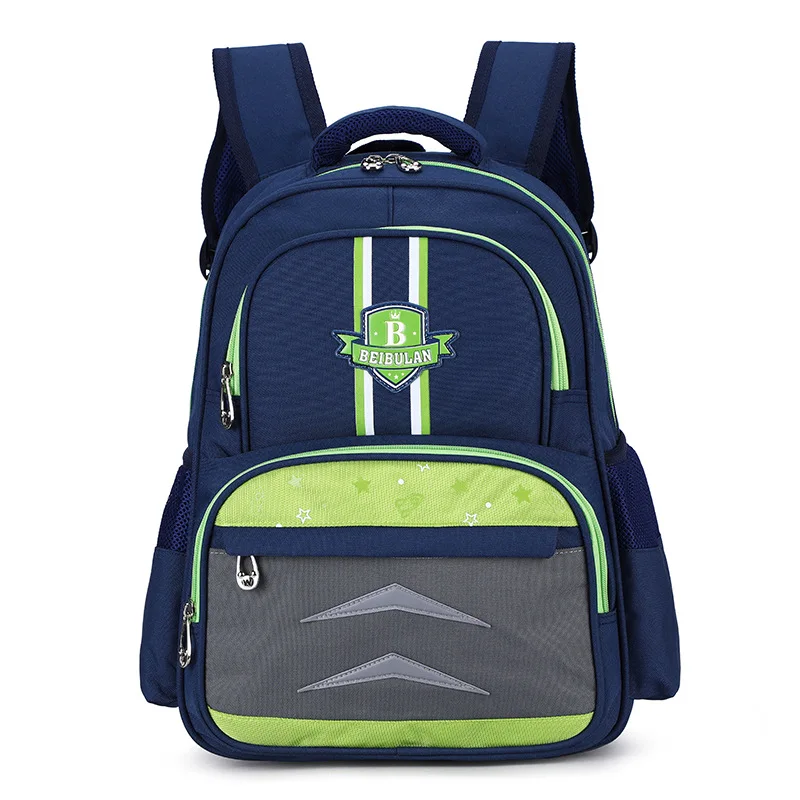 

Fashion Orthopedic Children School Backpack School bags For Boys Girls Waterproof Backpack Kids School bag reflective strip