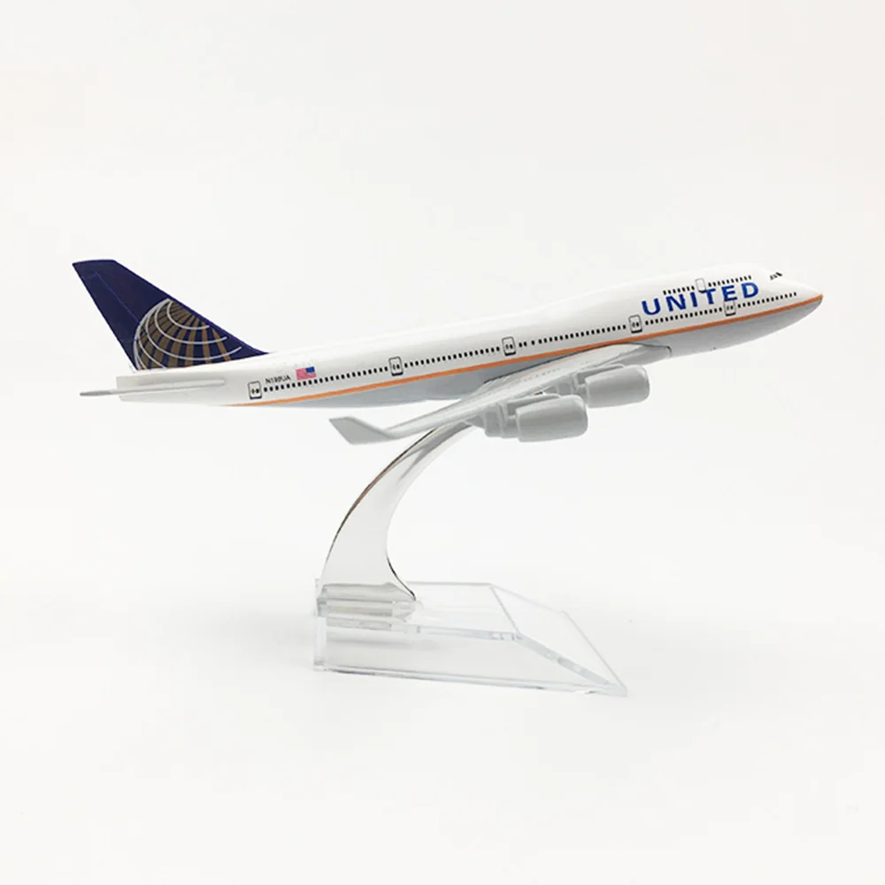 1/400 весы для летательных аппаратов Boeing 747 юнитей 16 см из сплава модель B747 детские