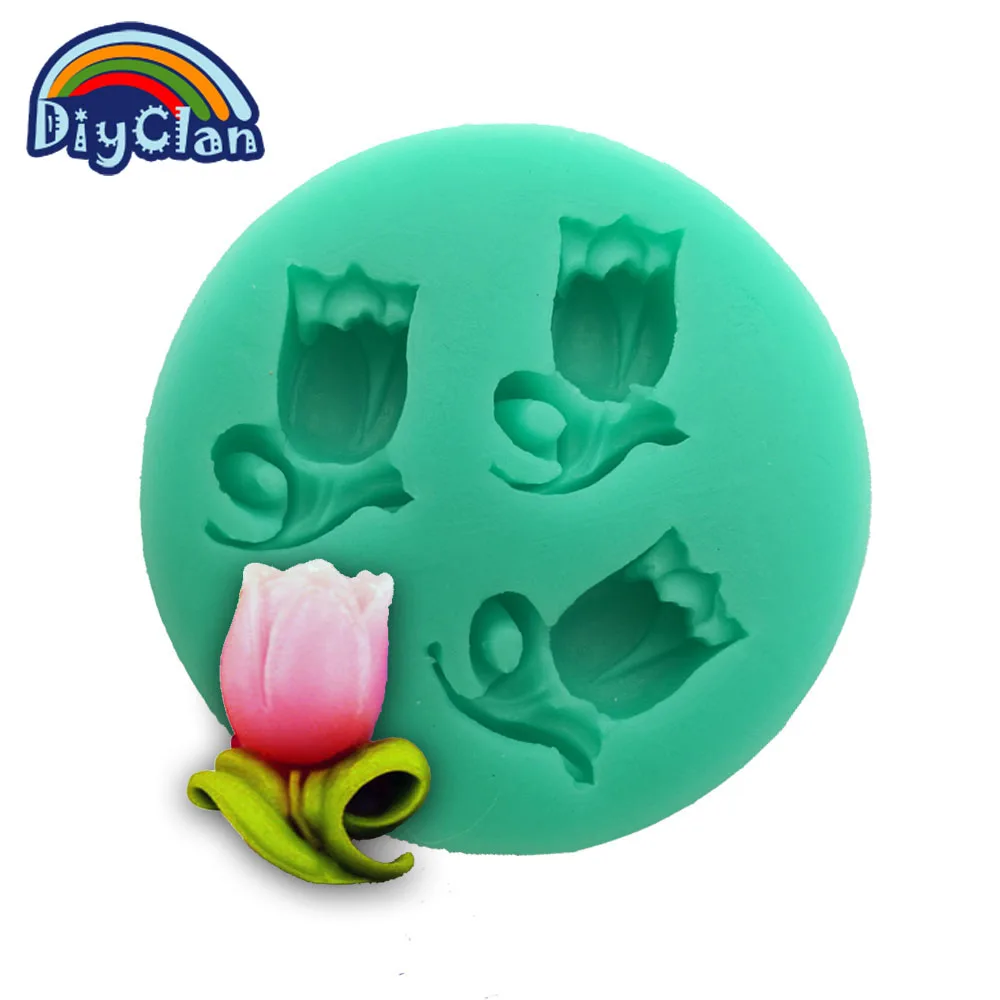 

New 3D Mini Silicone Handmade Fondant Crafts DIY Molds Cake Decorating dessert chocolate mold kitchen baking F0099HM35