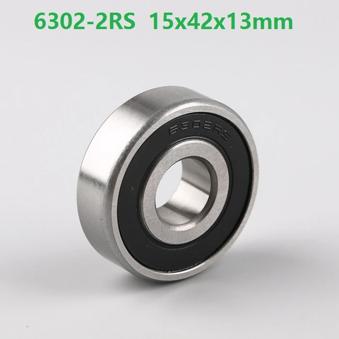 6302-2RS SKF Brand Rubber Seals Bearing 6302-rs Ball Bearings 6302 rs 6302-2RS SKF Brand Rubber Seals Bearing 6302-rs Ball Bearings 6302 rs
