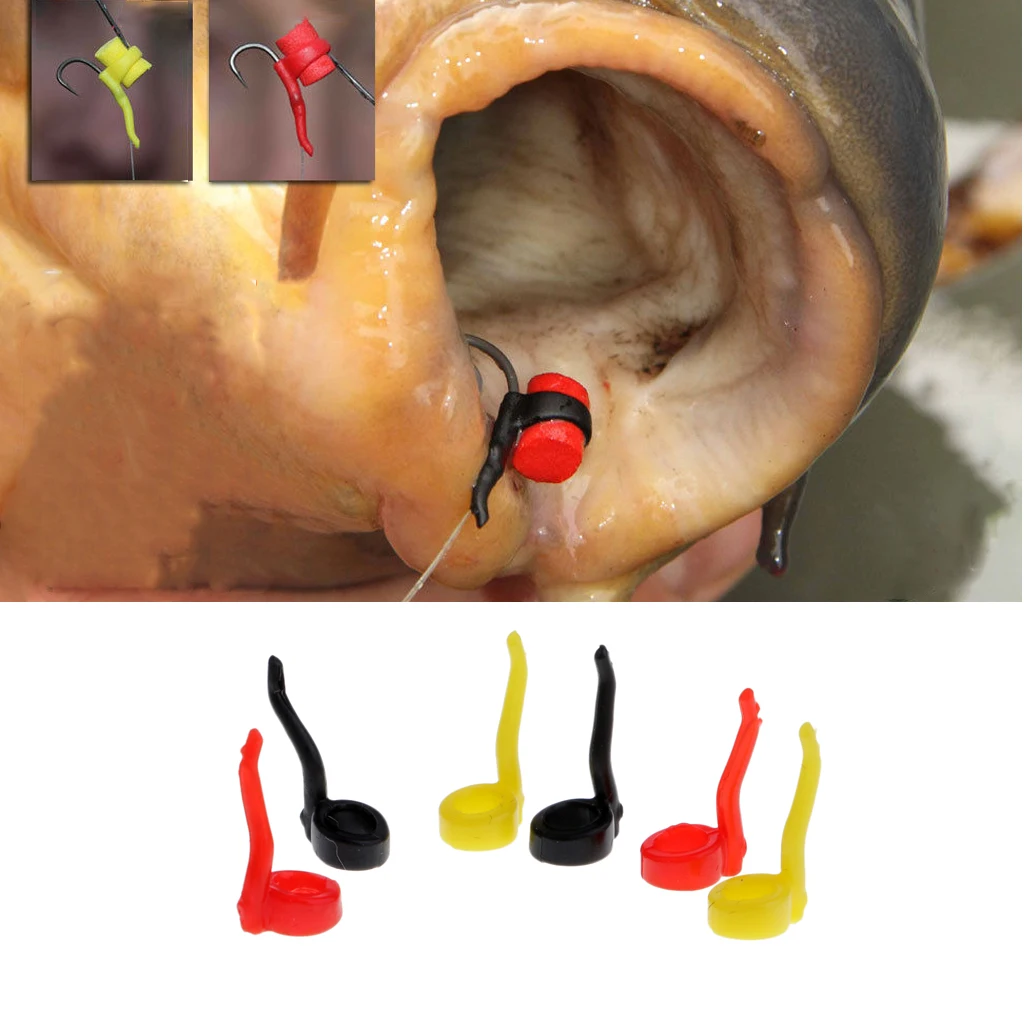 

6Pcs Carp Fishing Aligner Sleeves Hook Sleeves Carp Hair Rigs Terminal Tackle Fishing Tackle Boxes