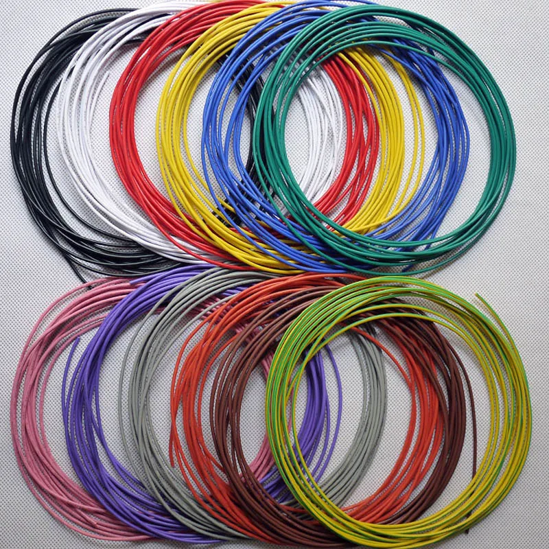 Провод электрический из луженой меди 24awg 5 м|pvc insulated wire|electric wireinsulated wire |