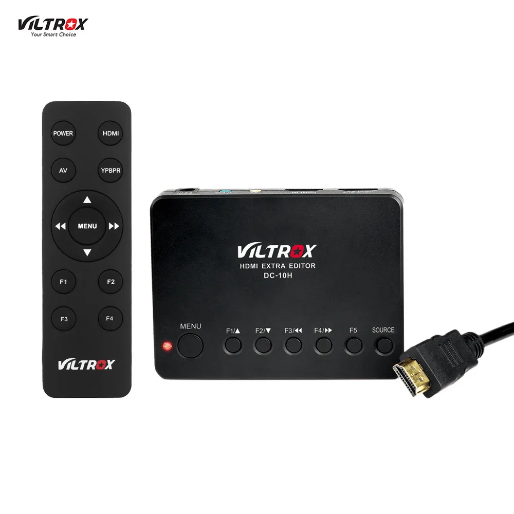 VILTROX DC 10H Full HD 1080P 60fps DLSR беззеркальная камера к монитору дисплею телевизору