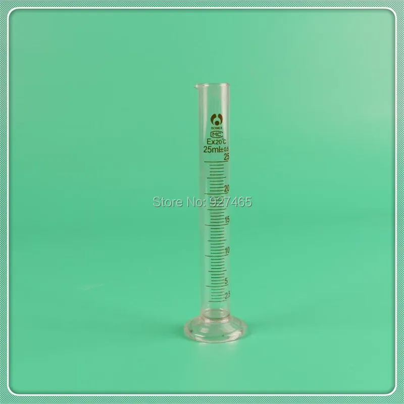 

25ml glass graduated cylinder, measuring cylinder measuring graduates glass graduate