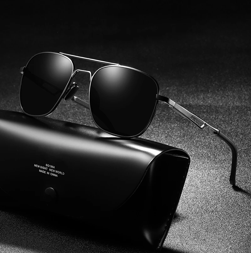 

JackJad 2019 Fashion Men Square Aviation Style Polarized Sunglasses Driving Pilot Brand Design Sun Glasses Oculos De Sol A560