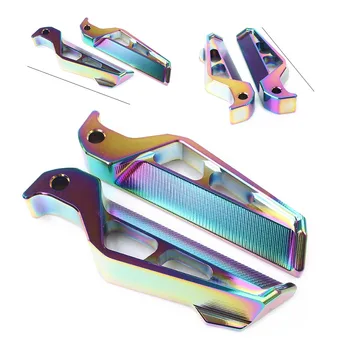旅客リアペダルエレイナ FLD FXD FLS ソフテイルファットボーイ王 FLH オートバイ