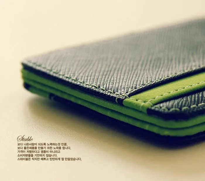 Лидер продаж высокое качество искусственная кожа волшебный кошелек модный