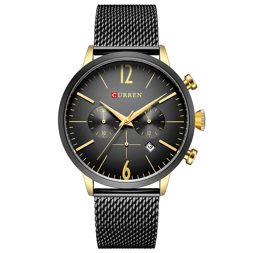 

Curren Watch High Quality Man Watches Luxury Male Clock Stainless Steel Curren Watches Men Mens Watches Top Famous Brand Luxury