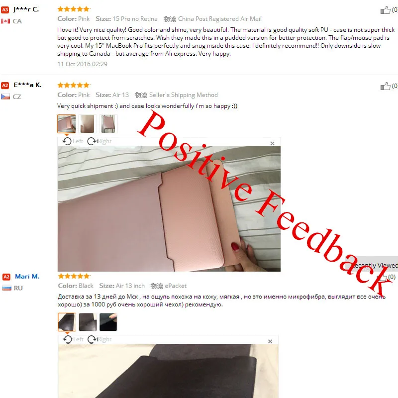 Чехол из искусственной кожи розового золота для Apple MacBook Air Pro Retina 11 6 дюйма 12 дюймов